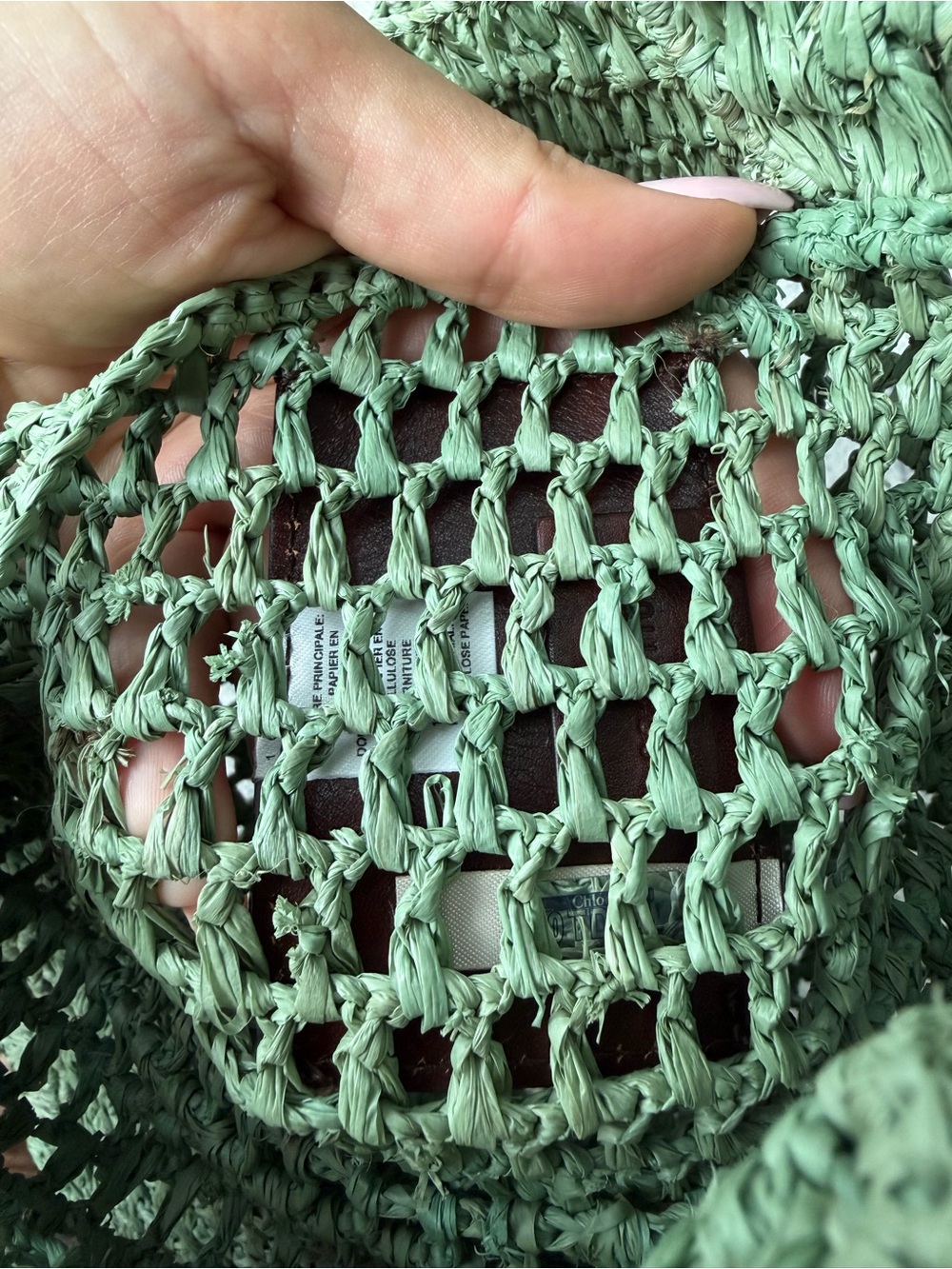 Chloe banana tote green - Picture 10 of 11